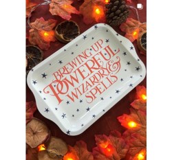 HAL3582 Halloween small tin Tray 